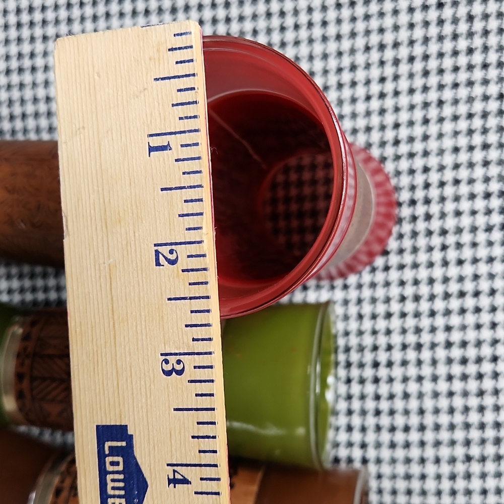 Vintage Midcentury Set 5 Siesta Ware Walnut Tiki Tapa Bar Cocktail Glasses - Picture 11 of 11